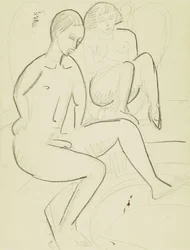 Young Couple in the Bathroom