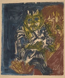 Young Woman with a Child