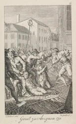 The Massacres of La Glacière on 16-17 October 1791, 1793-1799