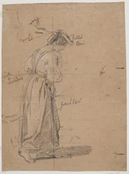 The Girl at the Letter Writer