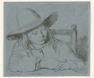 Sleeping Boy with Hat