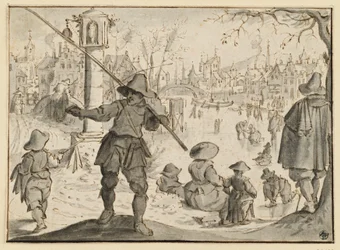 Winter (The Months of December and January), from a six-part series of the twelve months