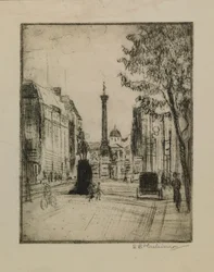 View of Trafalgar Square