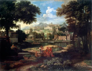 Landscape with Moses Saved from the Nile