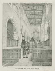 Interior of Tamworth Church