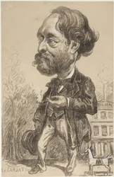 Caricature of Gustave Perdonnet