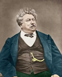 Portrait of Alexandre Dumas Père by Carjat.