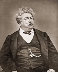 Portrait of Alexandre Dumas Père by Carjat