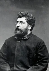 Portrait of French composer and pianist Georges Bizet