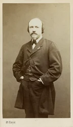 Portrait of the composer Victor Massé 1822-1884, ca 1865