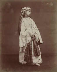 Sarah Bernhardt in Zaire by Voltaire