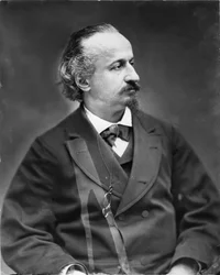 Self-portrait of Etienne Carjat, photographer, draftsman, journalist and playwright