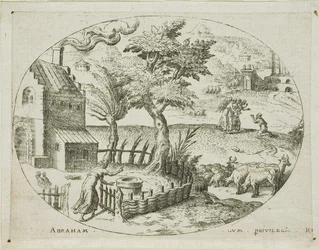 Abraham Receiving the Three Angels