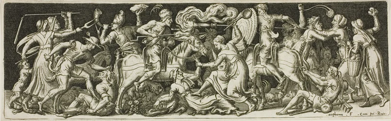 Grotesque Battle, from Combats and Triumphs
