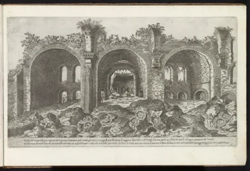 Ruins of the Basilica of Maxentius in Rome (Buildings from antiquity)