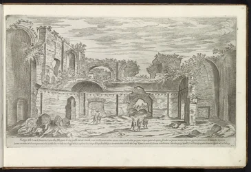 Ruins of the Baths of Caracalla in Rome