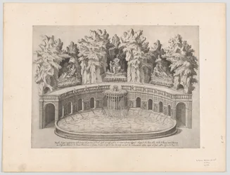 Speculum Romanae Magnificentiae: Fountain and Gardens of the Villa d