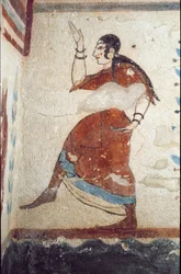 A dancer (detail)