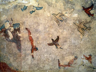 A diver (detail)