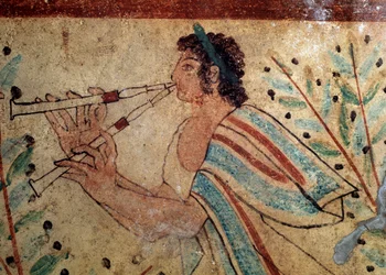 Flutist (detail)