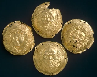 Gold studs