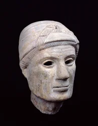 Head of an old woman, from Cerveteri