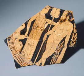 Kylix by the Villia Giulia Painter (fragment)