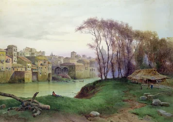 View of the Prati di Castello, Rome