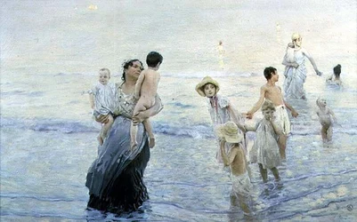 July (At the Beach)