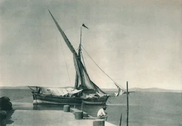 Harbour, Ischia, Italy, 1927