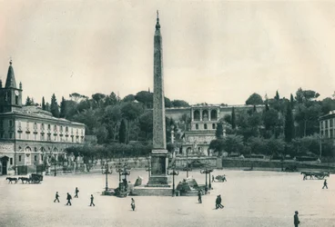 Piazza del Popolo and the Pincian Hill, Rome, Italy