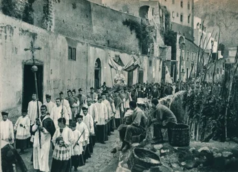 Procession, Capri, Italy