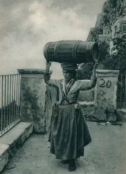 Water-Bearer, Capri, Italy, 1927