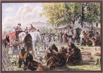 The Chapter of St Mary of the Angels near Assissi