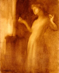 The Spinster, or The Broken Necklace
