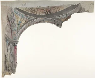Design for a Stage Set at the Opera, Paris