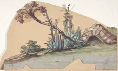 Design for a Stage Set at the Opera, Paris