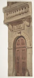 Design for a Stage Set at the Opéra, Paris