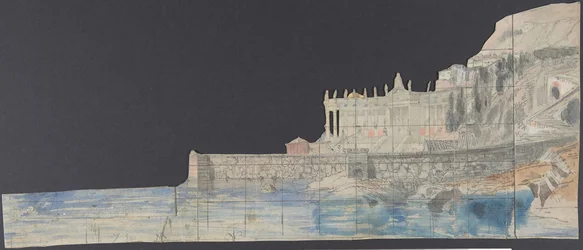 Design for a Stage Set at the Opéra, Paris, 1830-90