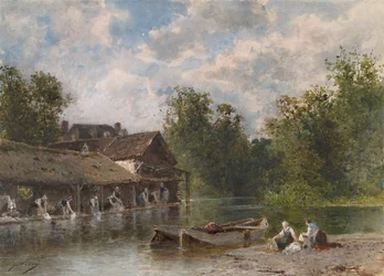 Les Lavandières Washerwomen