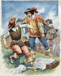 Illustration for "The Three Musketeers"