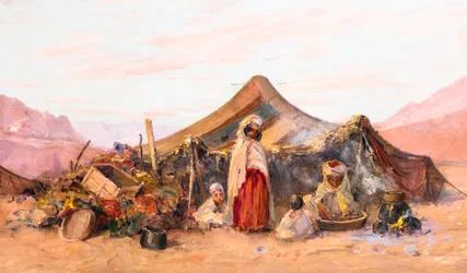 Nomad Camp in Southern Algeria