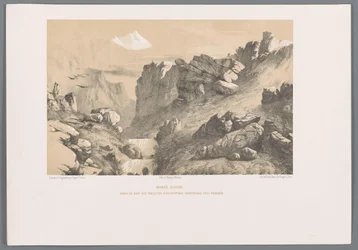 Ganjnameh on Mount Alvand in Iran
