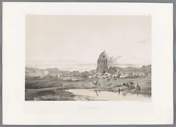 View of the Village of Soltaniyeh