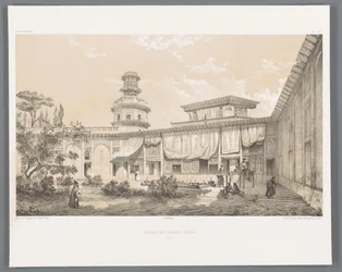 Palace Char Bagh in Isfahan