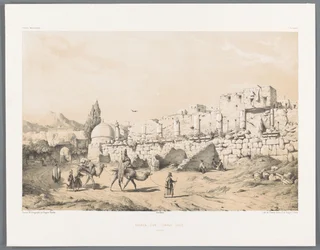 Ruins of the Temple of Anahita in Kangavar (Persian Landscapes series)