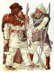Men in the Stone Age, c.1900