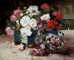Red and Pink Roses