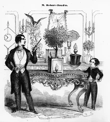 Jean Eugene Robert-Houdin Explaining a Mechanical Toy