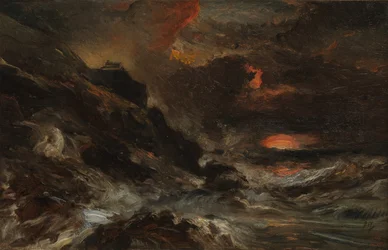 A Storm off the Normandy Coast
